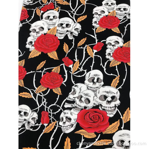 Mix The Wind Cotton Stretch Printing Fabric